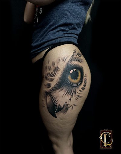 Best tattoo Sweden Hisingen Eagle Head Skin Diver