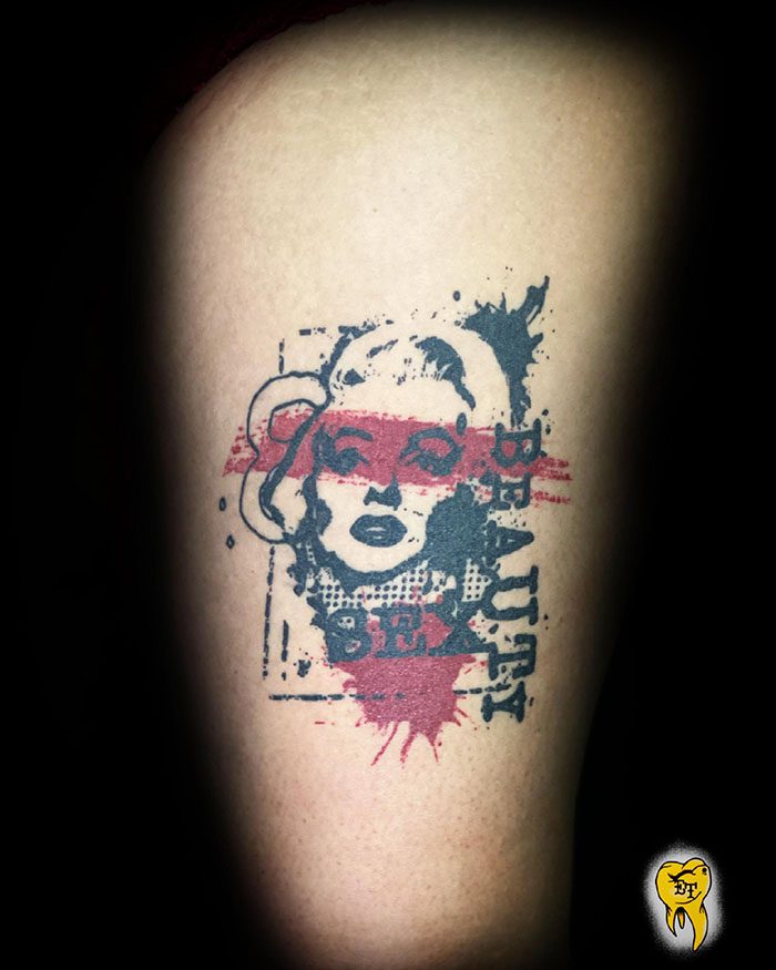 Marilyn Monroe Tattoo