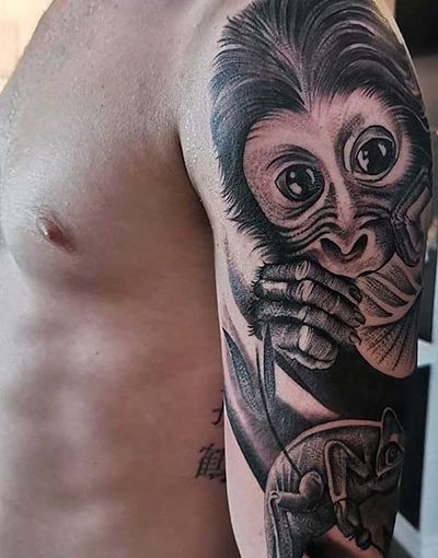 Monkey Machine Tattoo studio Göteborg Hisingen