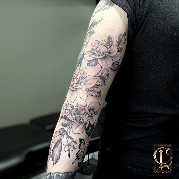 Tattoo Flowe Sleeve