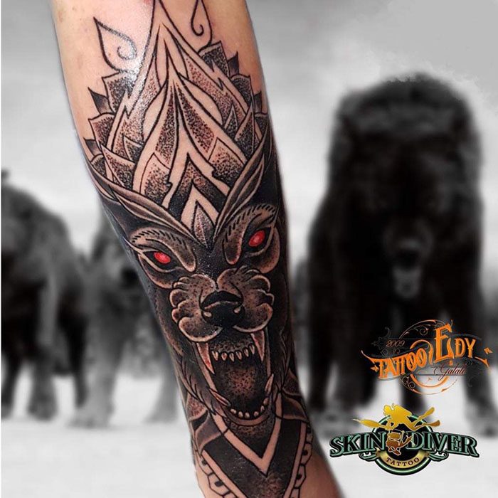 Tattoo Wolf